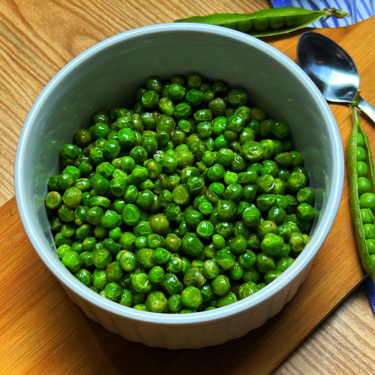 buttered peas