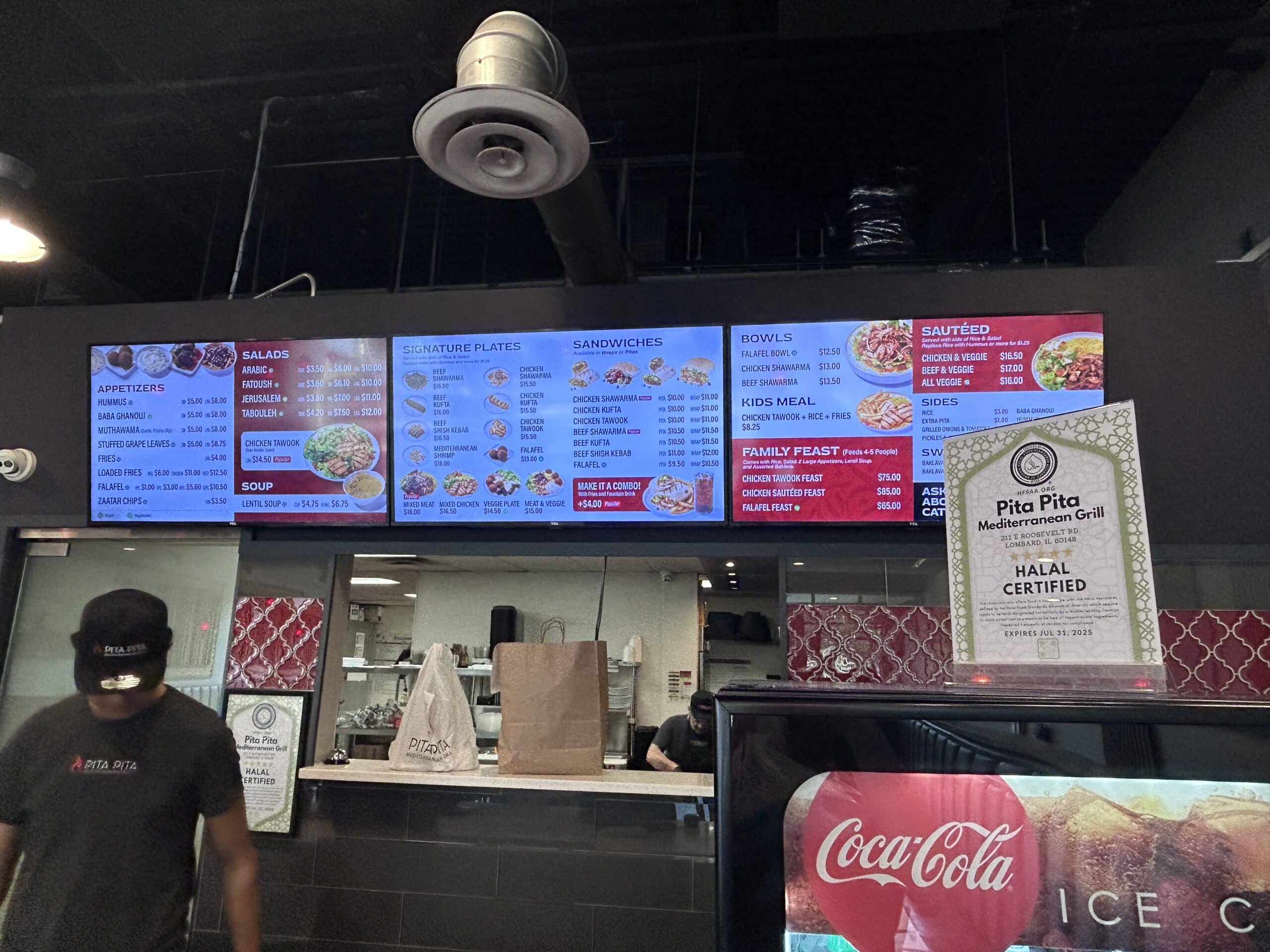 pita pita lombard menu