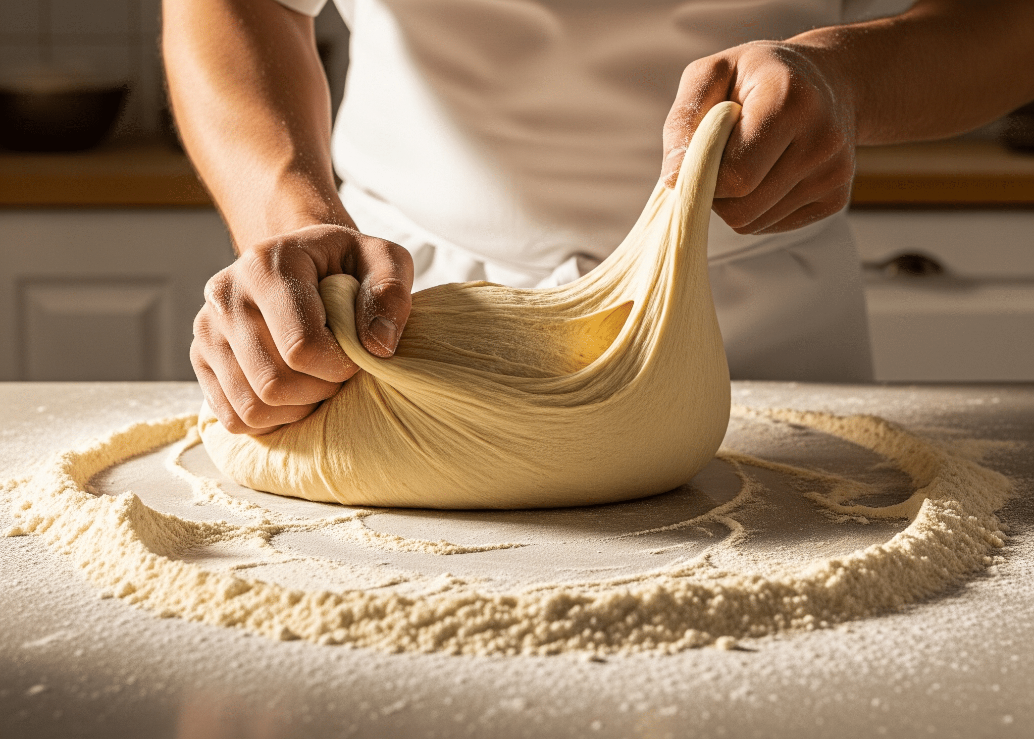 kneading-dough-on-a-floured-surface-until-it-is-smooth-and-elastic