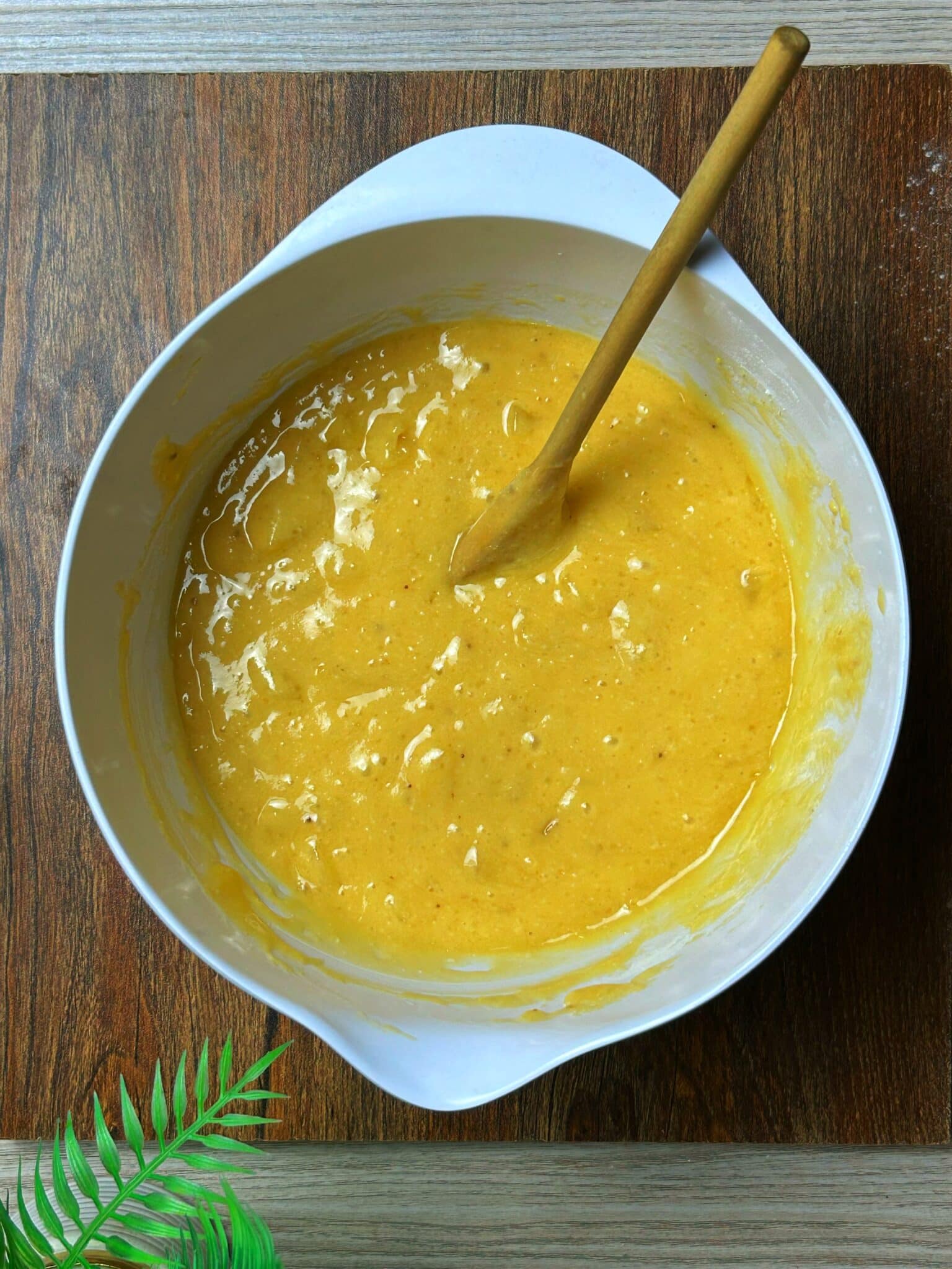 cake batter