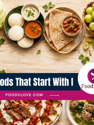 Foods That Start With I