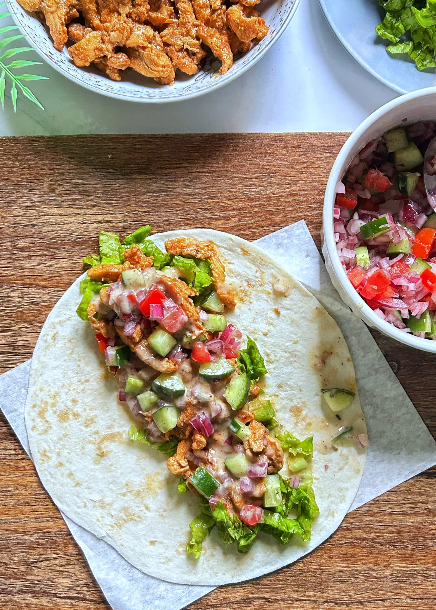 spicy cajun wrap spicy cajun wrap
