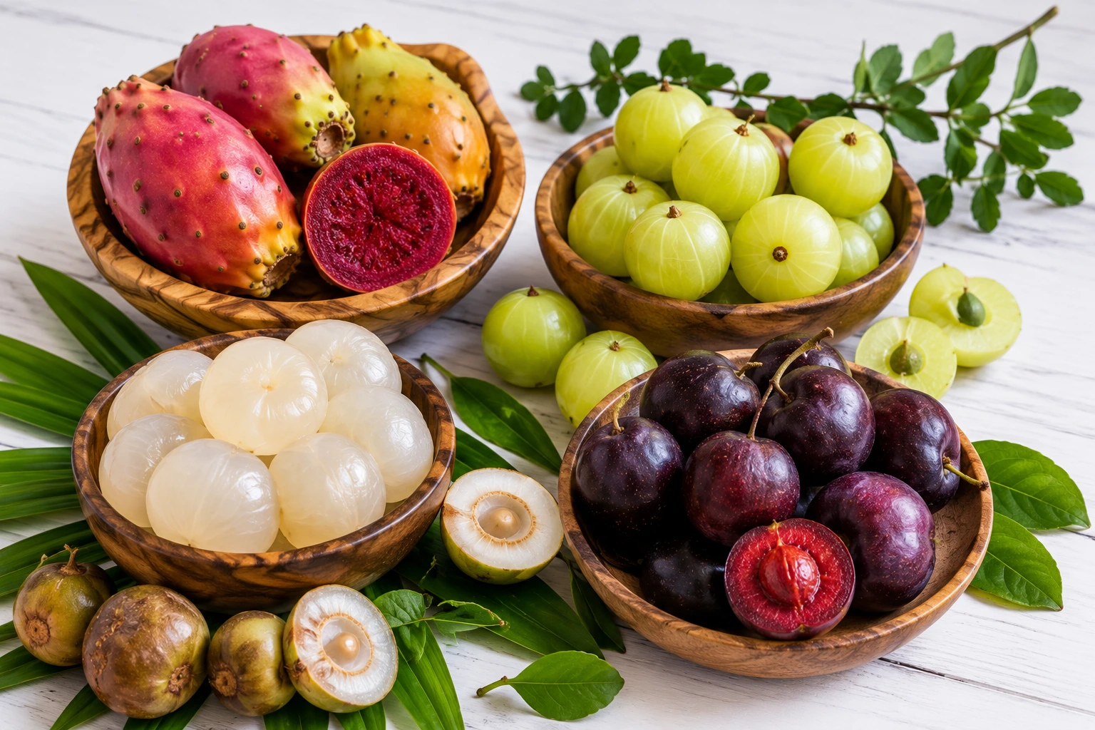 Fruits that start with I including Indian fig, Indian gooseberry, Ita palm fruit and Illawarra plum Fruits that start with I including Indian fig, Indian gooseberry, Ita palm fruit and Illawarra plum