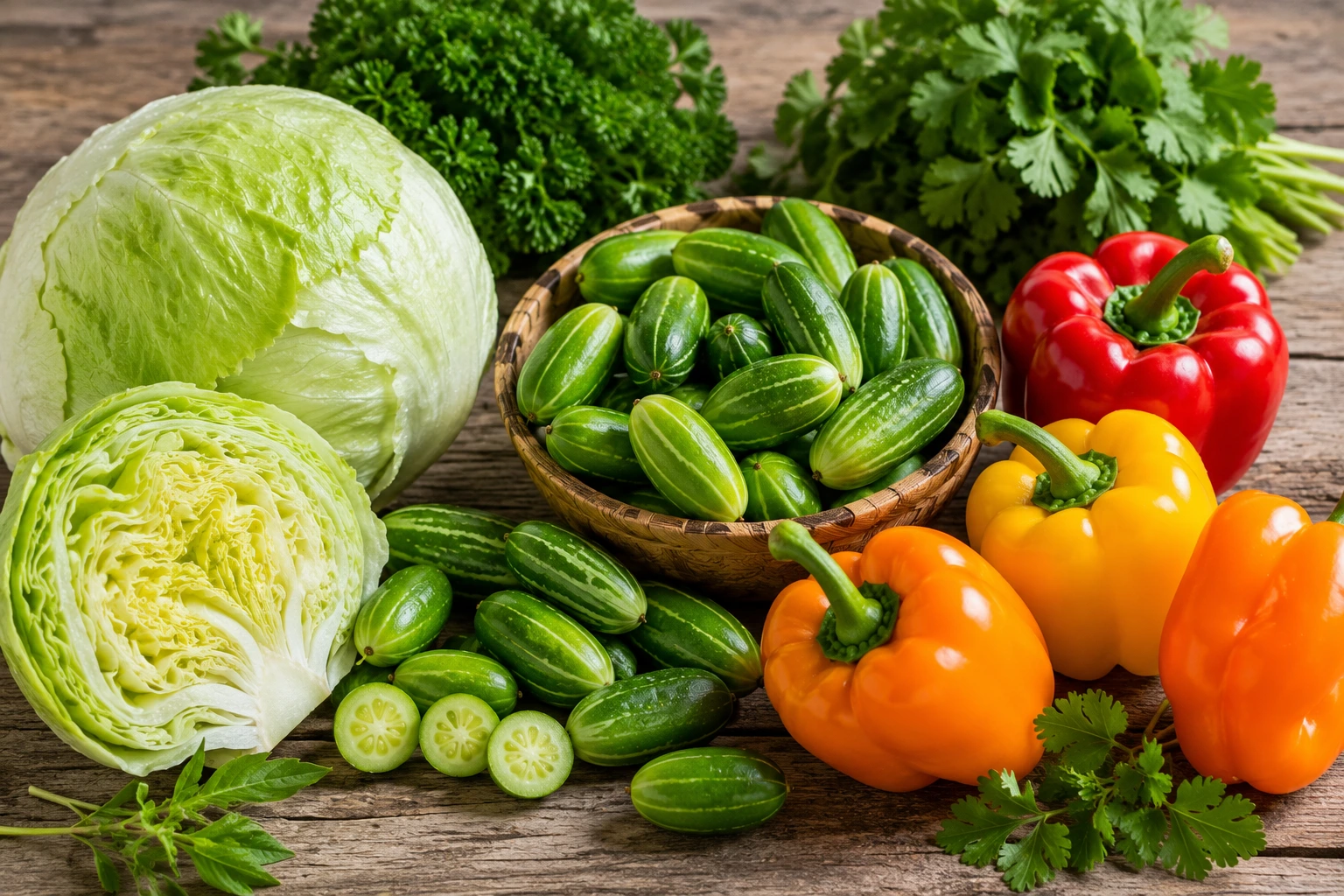 Vegetables beginning with I including iceberg lettuce, ivy gourd and Italian sweet peppers Vegetables beginning with I including iceberg lettuce, ivy gourd and Italian sweet peppers
