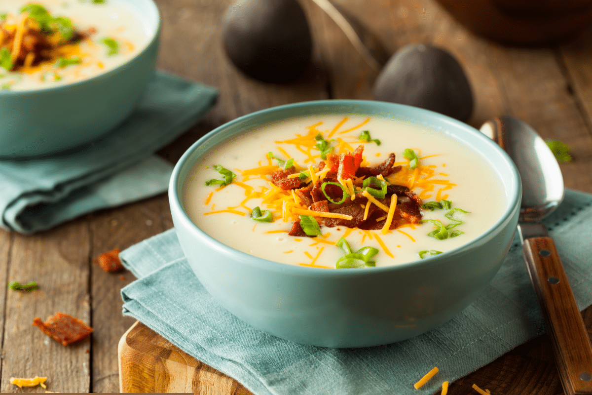 Loaded Creamy Potato Soup Loaded Creamy Potato Soup