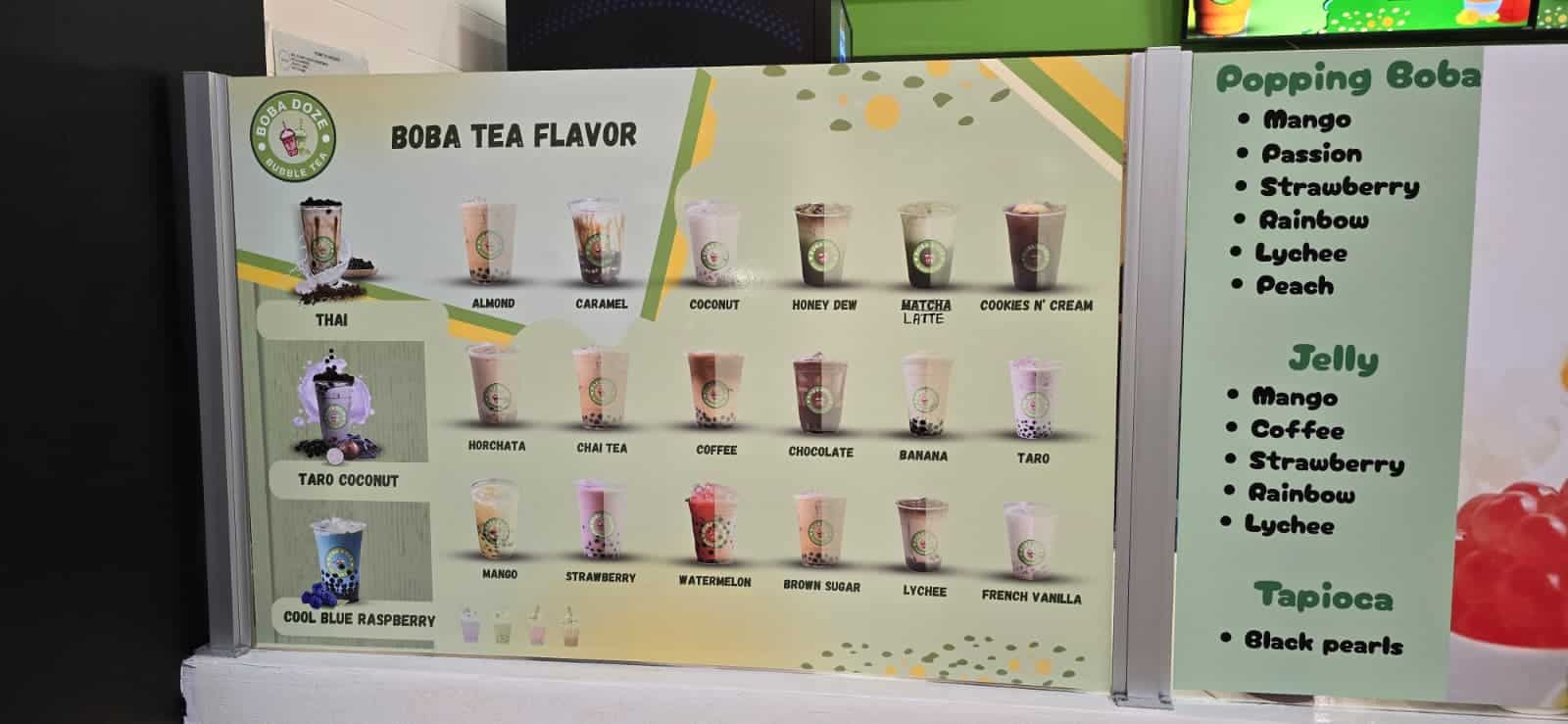 Boba Tea Flavor Boba Tea Flavor