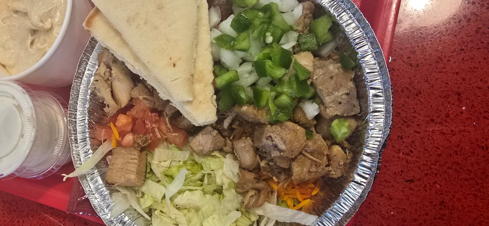 Chicken & Gyro Combo Platter Chicken & Gyro Combo Platter