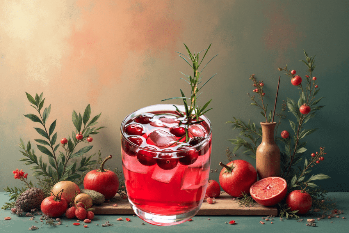 Sparkling Cranberry Ginger Fizz Sparkling Cranberry Ginger Fizz