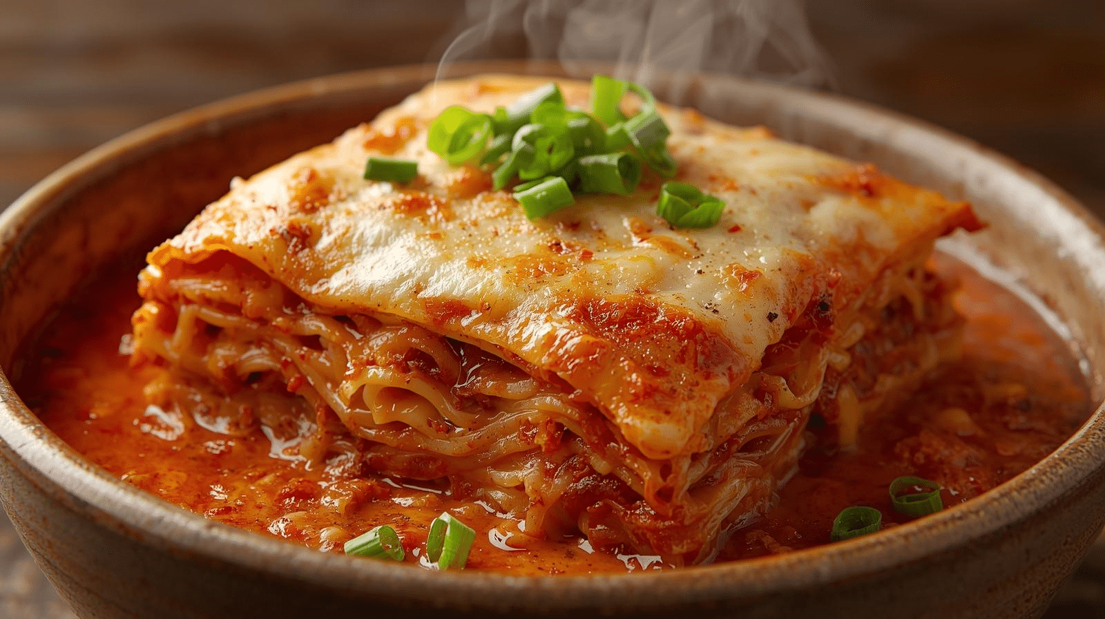 Spicy Ramen Lasagna Spicy Ramen Lasagna