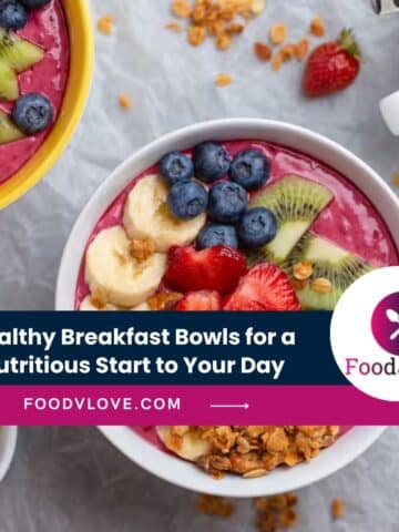 healthy breakfast bowls