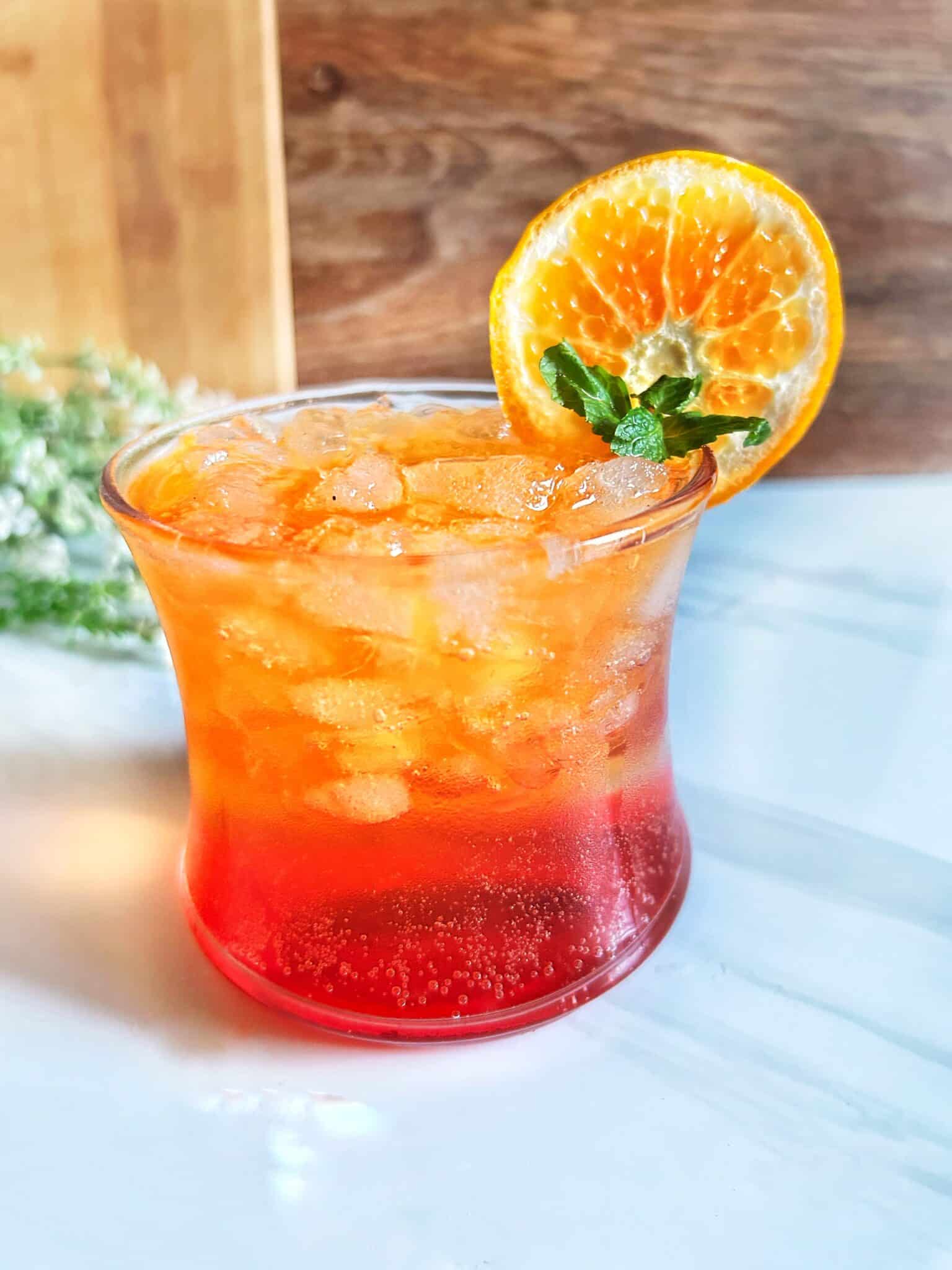 Virgin Sunset Mocktail Recipe Virgin Sunset Mocktail Recipe