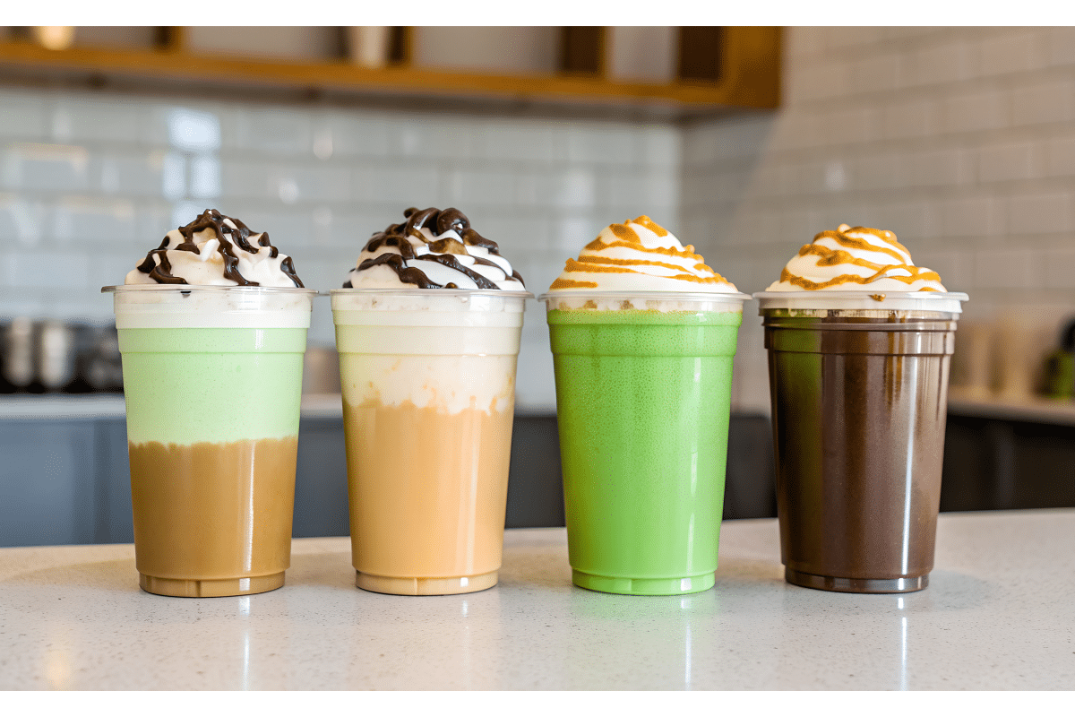 Flavored Iced Coffee Flavored Iced Coffee