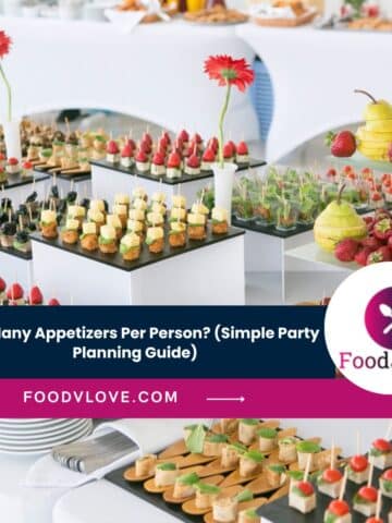 How Many Appetizers Per Person
