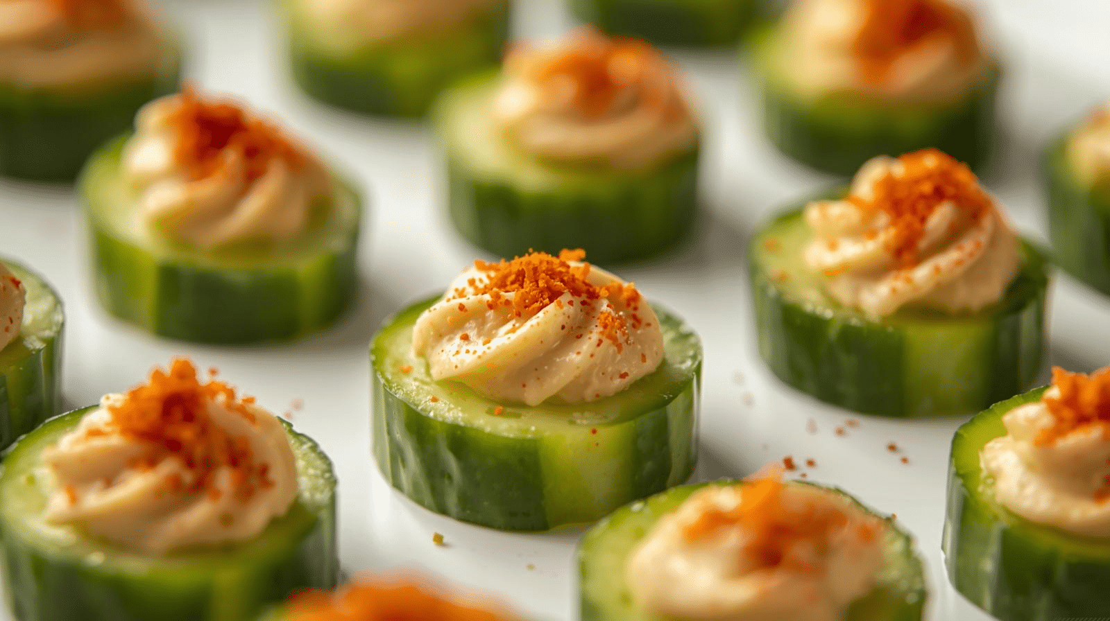 Cucumber Hummus Bites Cucumber Hummus Bites