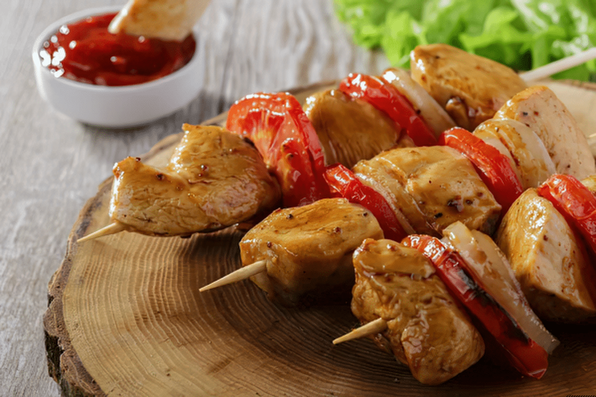 Grilled Chicken Skewers Grilled Chicken Skewers