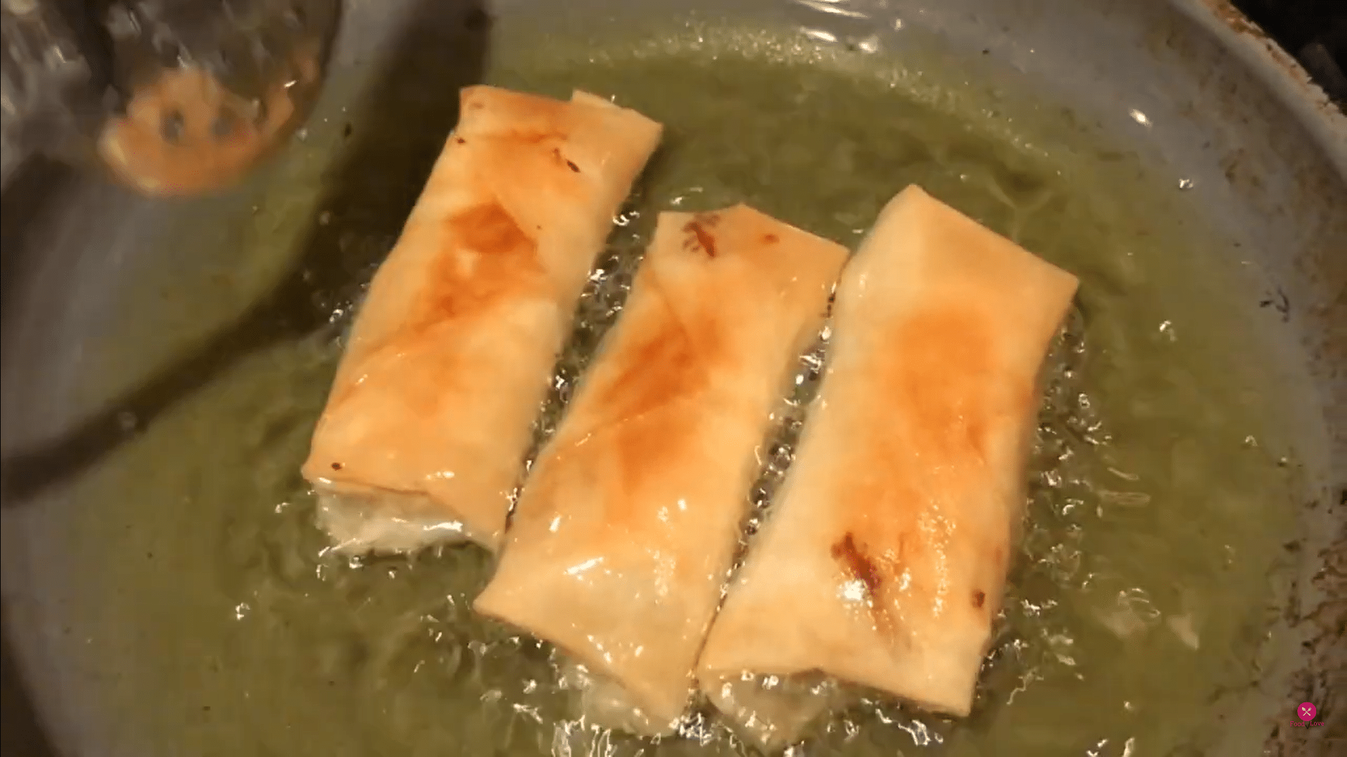 fry until light golden
