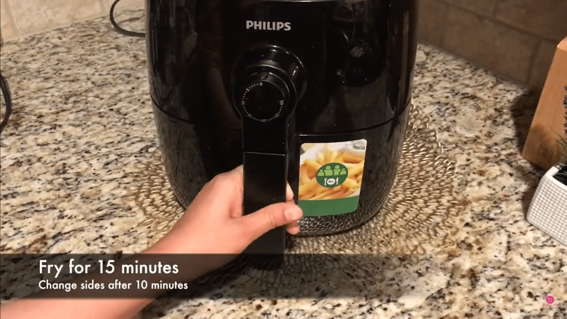 air fry for 15 mins