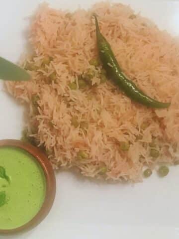 matar_chawal_rice
