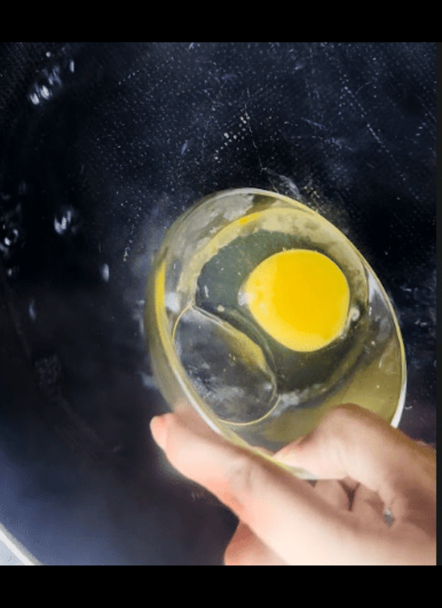 Poach the eggs Poach the eggs