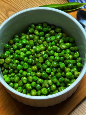 buttered peas