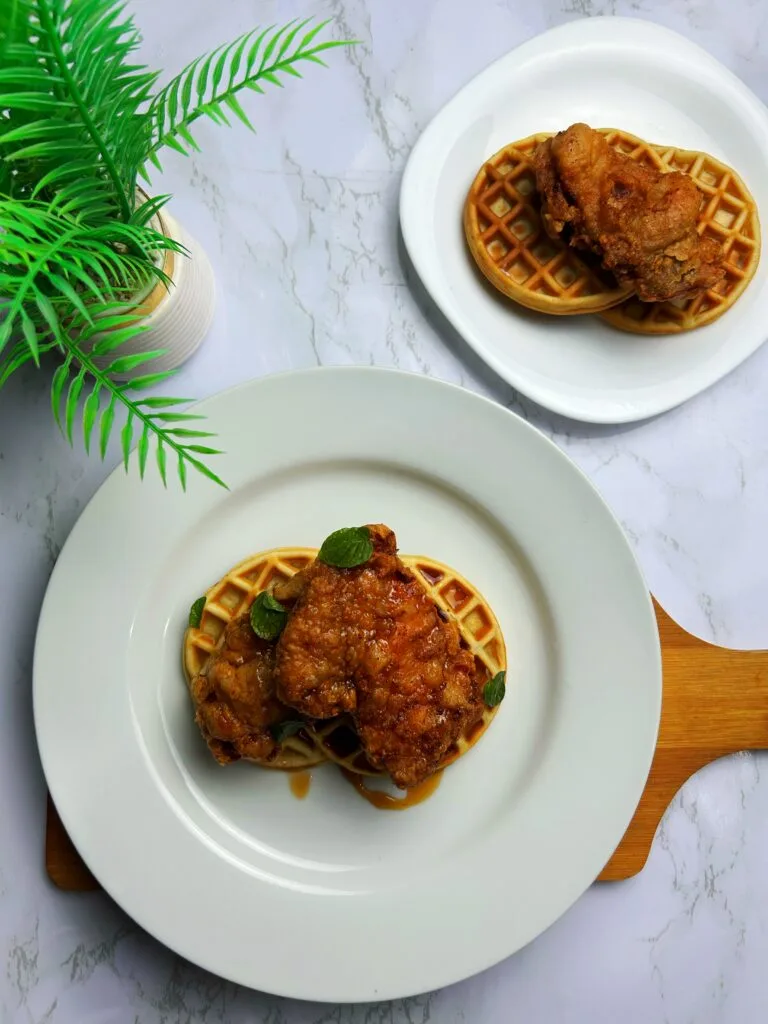 chicken and waffle