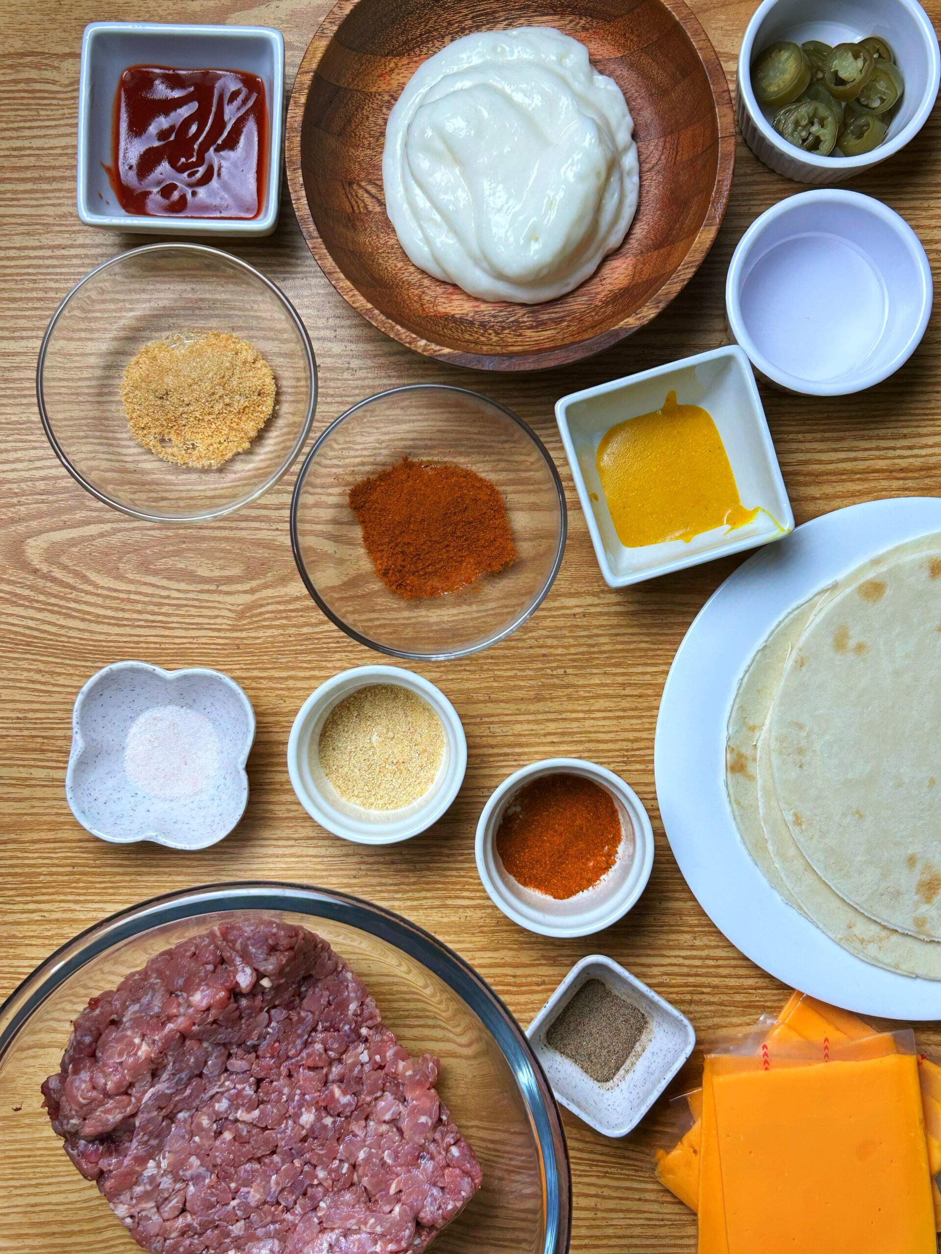 ingredients required for smash burger tacos ingredients required for smash burger tacos