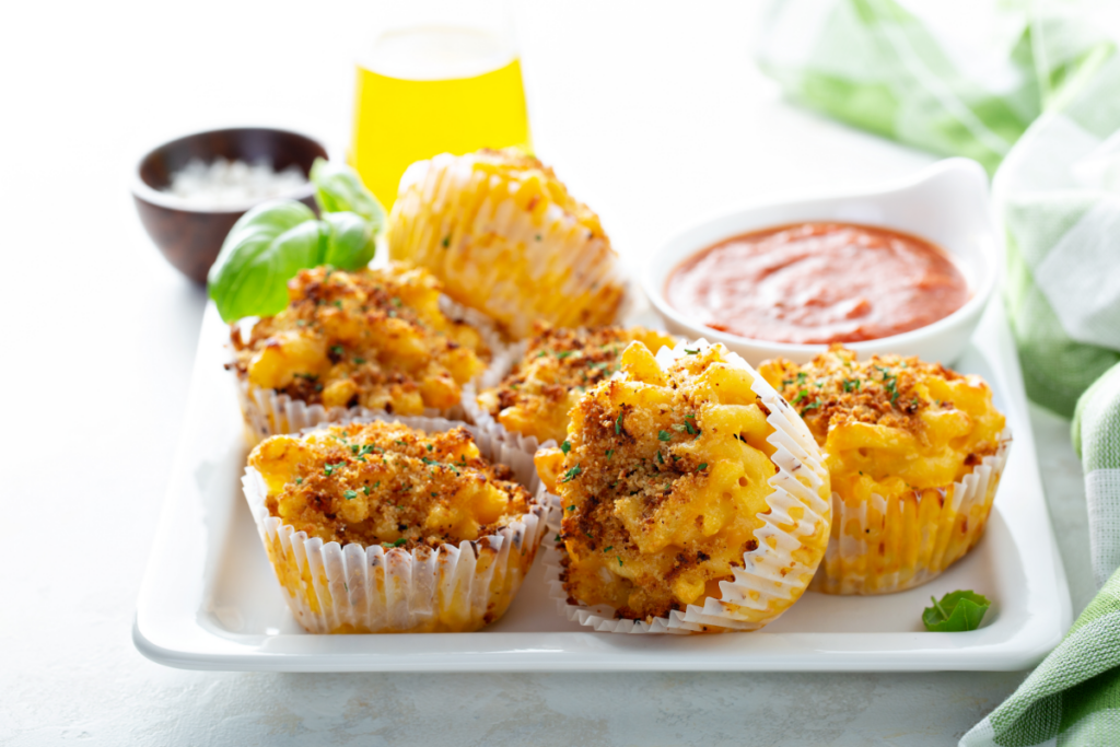 Kids Lunchbox Recipes: Mac and Cheese bites Kids Lunchbox Recipes: Mac and Cheese bites