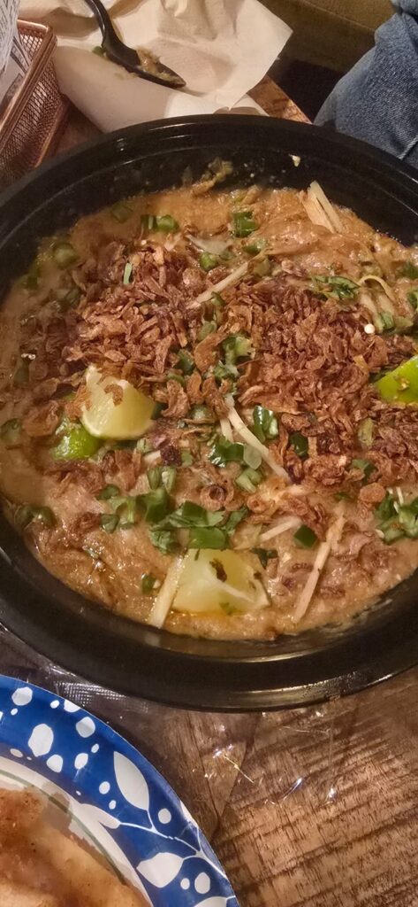 Karachi Haleem with desi ghee