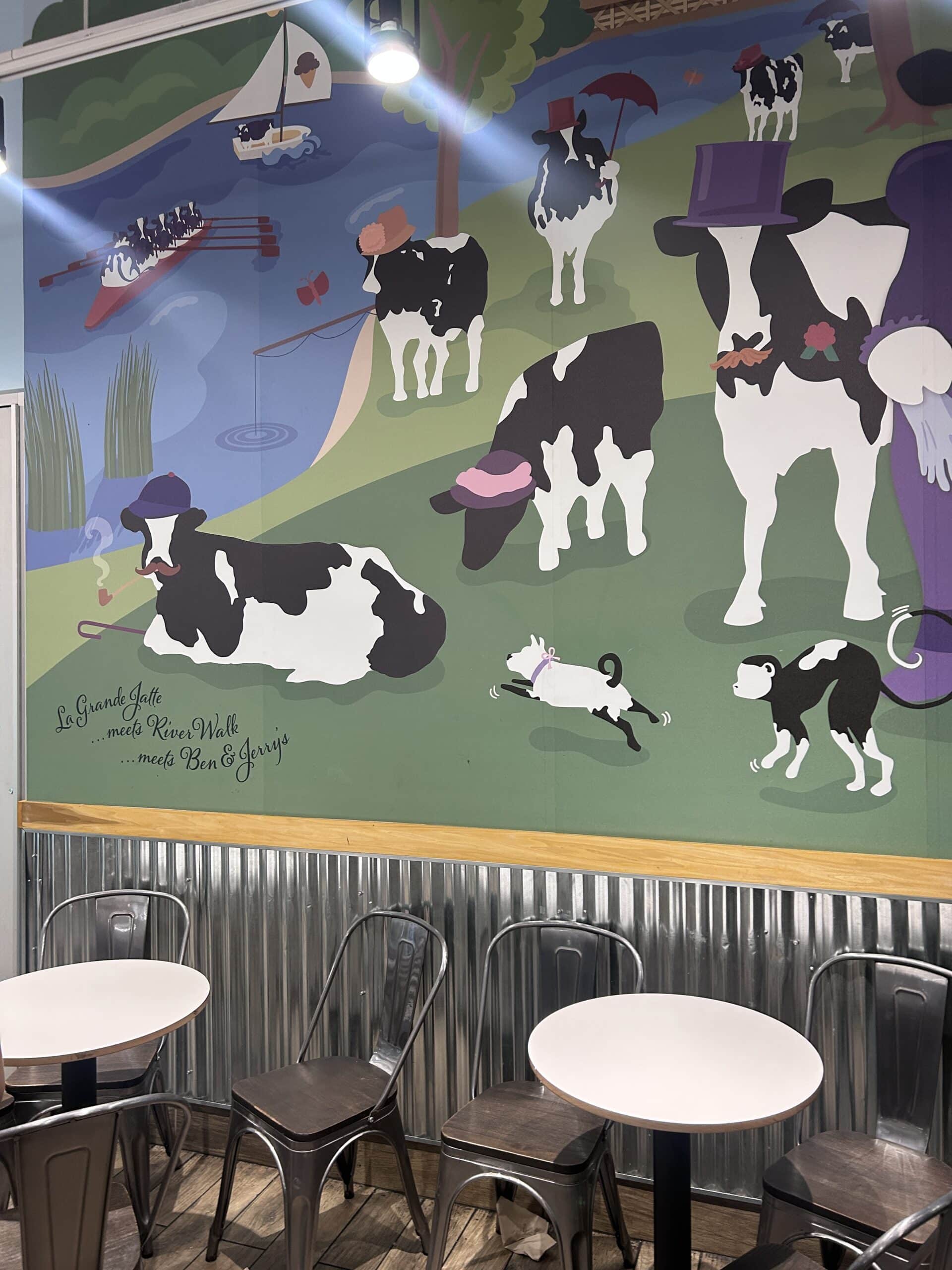 Few Highlights of ben of ben & jerry's Dinning Place