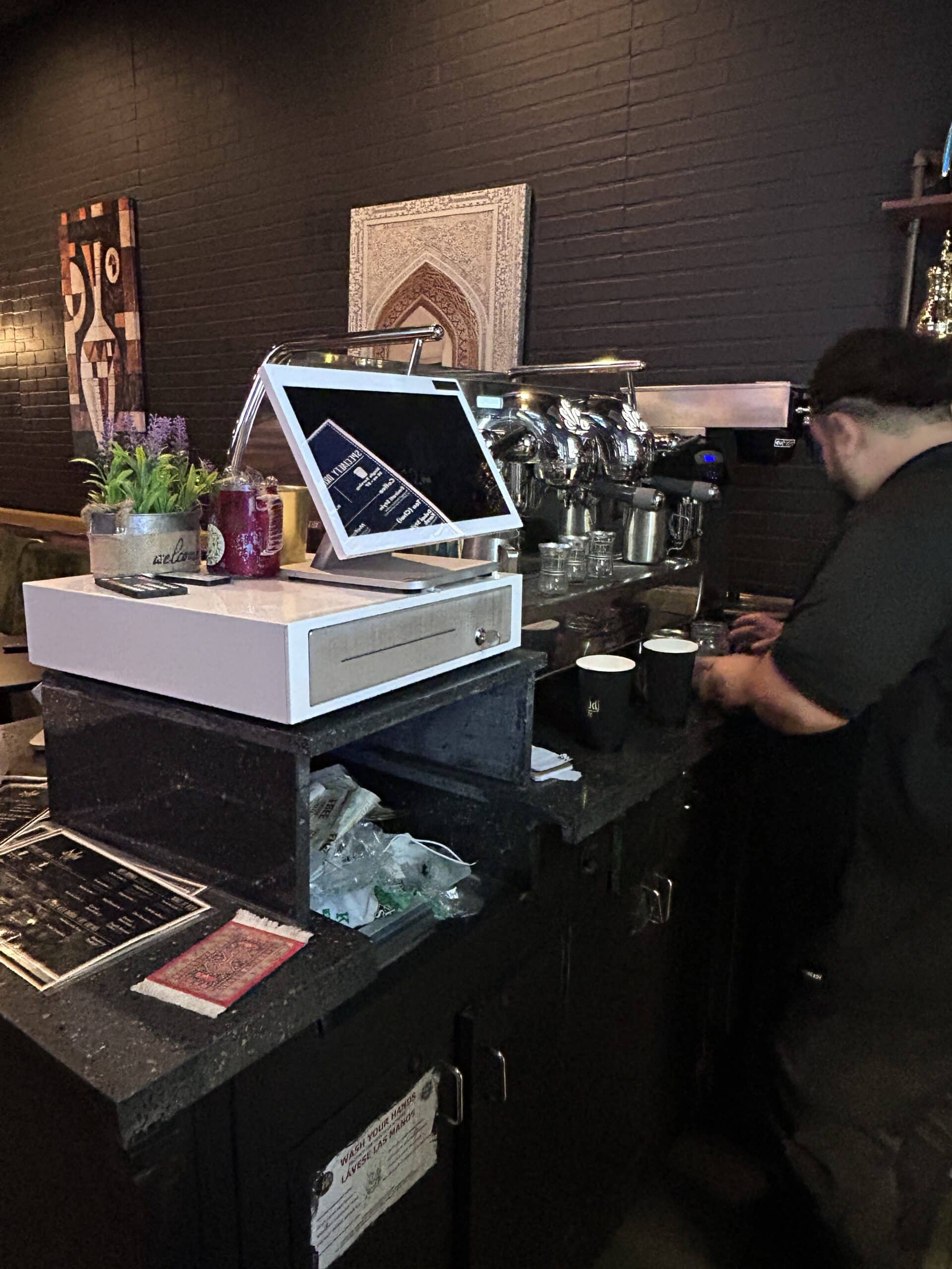 Dubai Cafe Front Desk