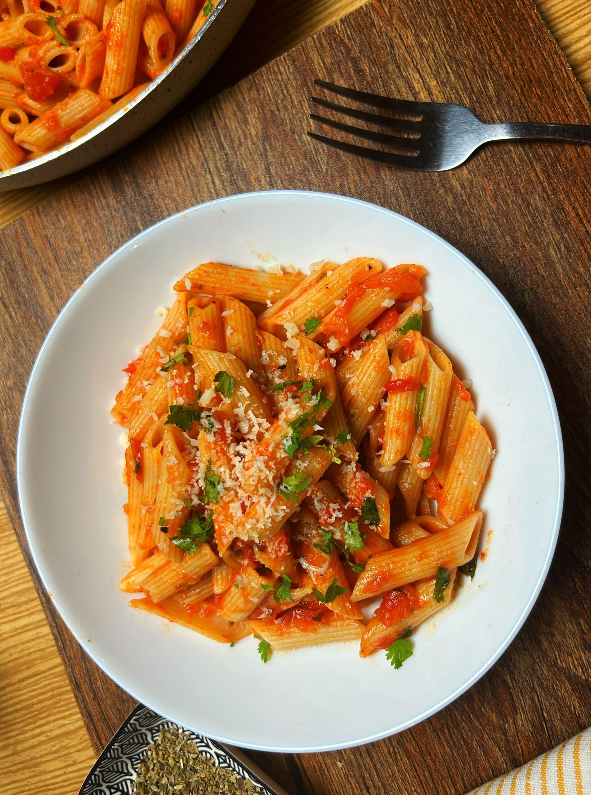 penne arrabbiata pasta