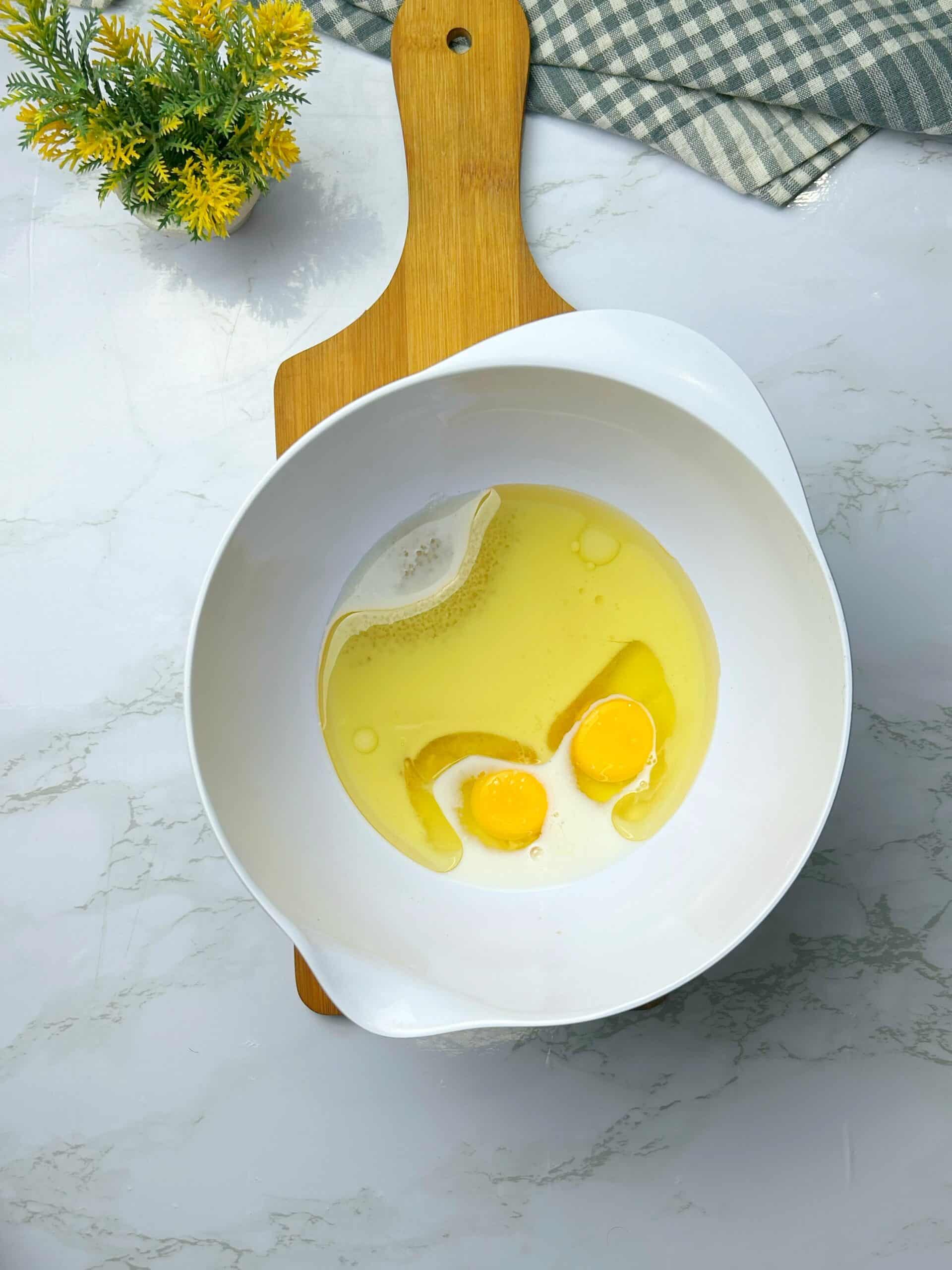 eggs in a bowl