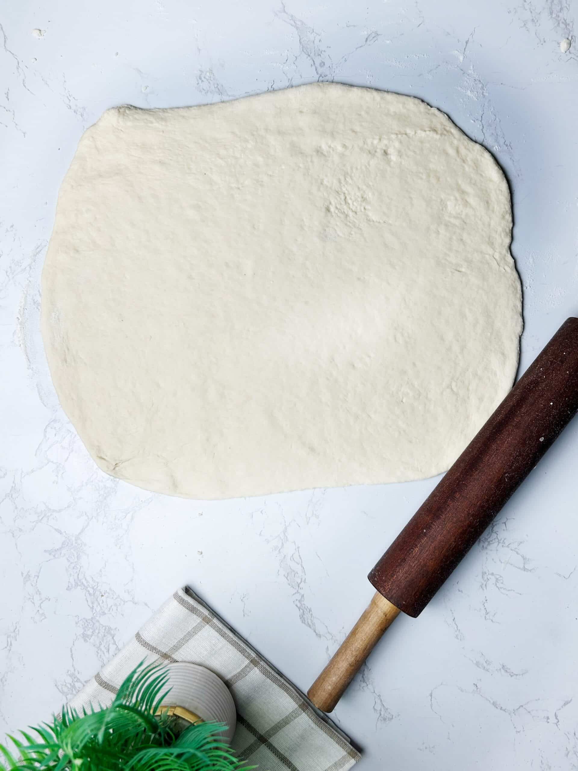 homemade pizza dough