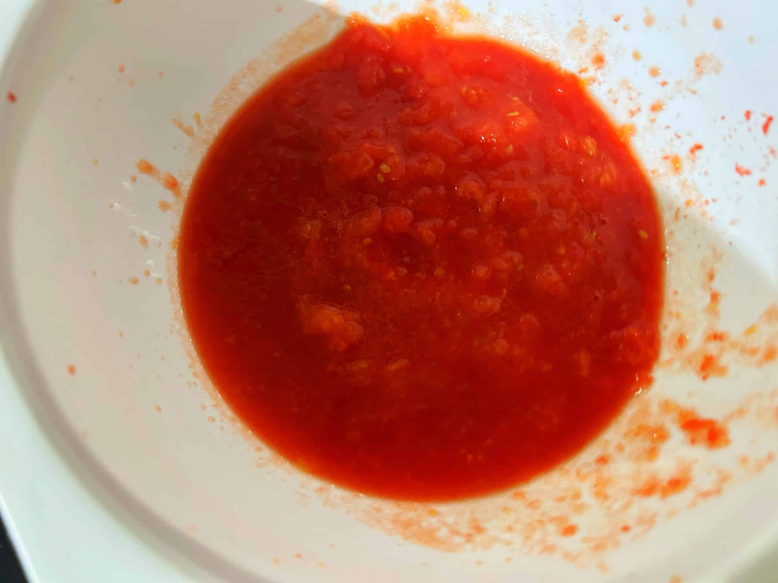 Puree of tomatoes