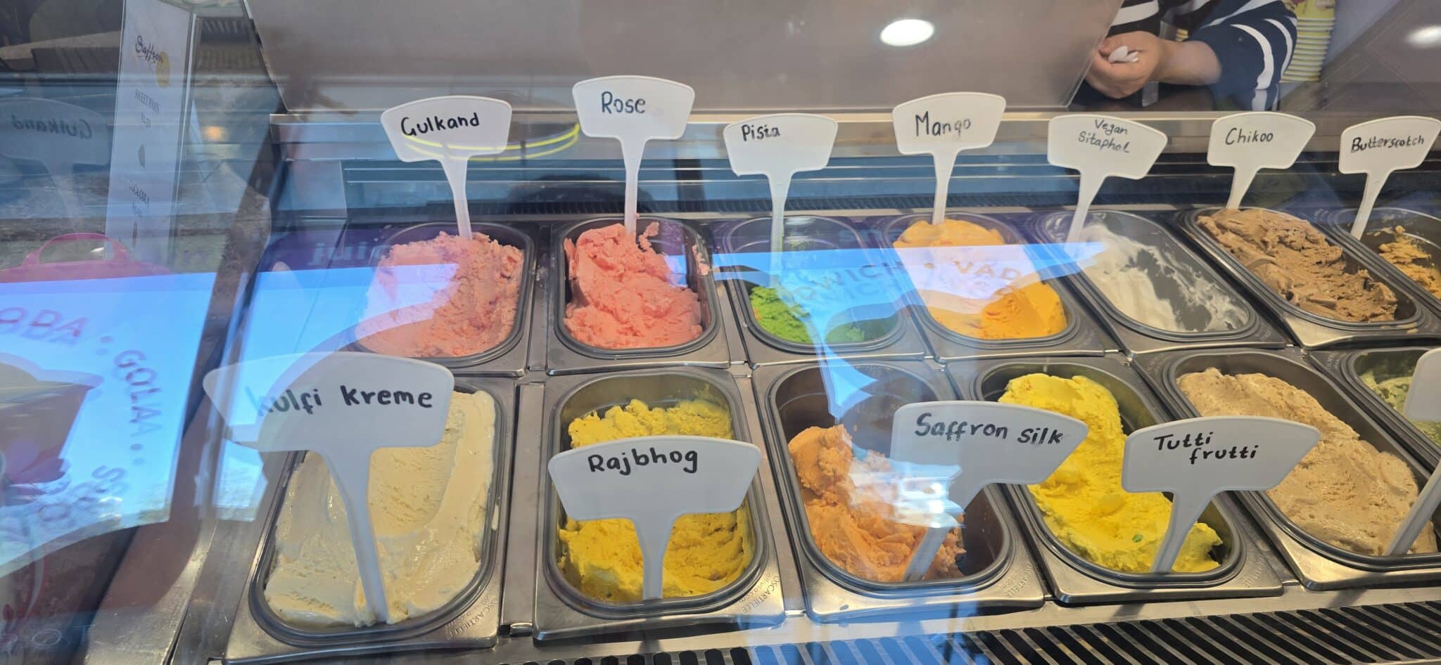 Saffron Spot Artesia Ice cream items