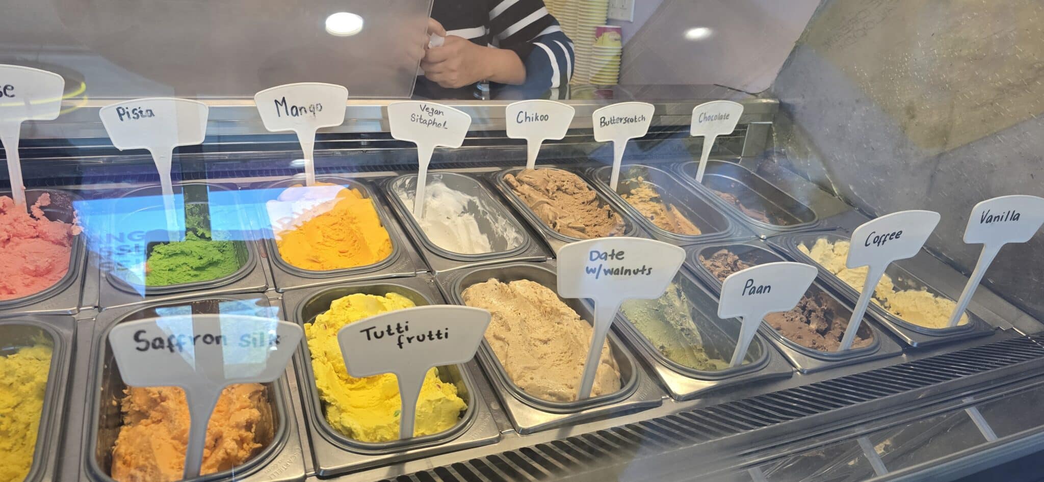 Saffron Spot Artesia Ice cream items