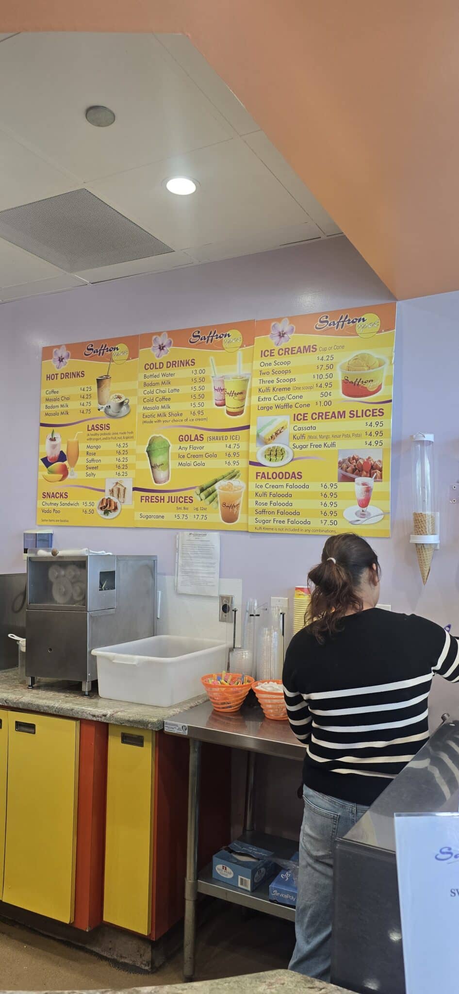 Saffron Spot Artesia Menu