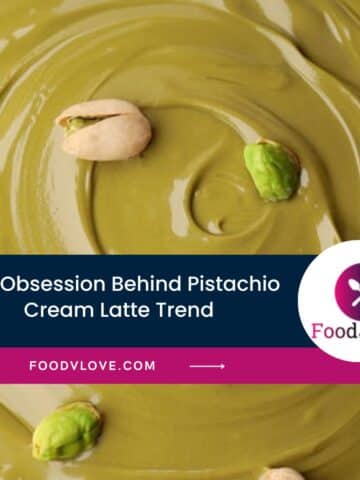 Pistachio Cream Latte Trend
