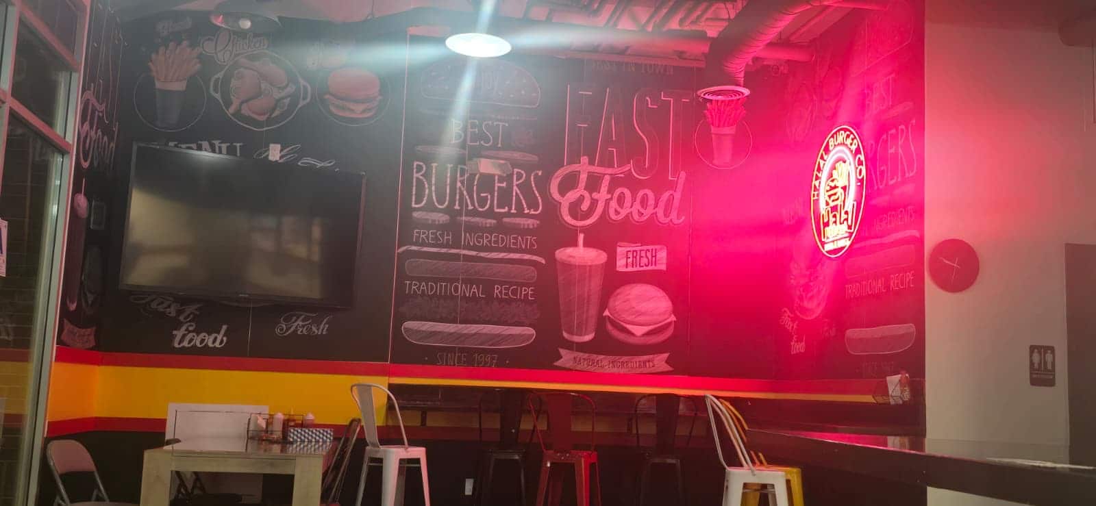 Halal Burger Co. Dinning