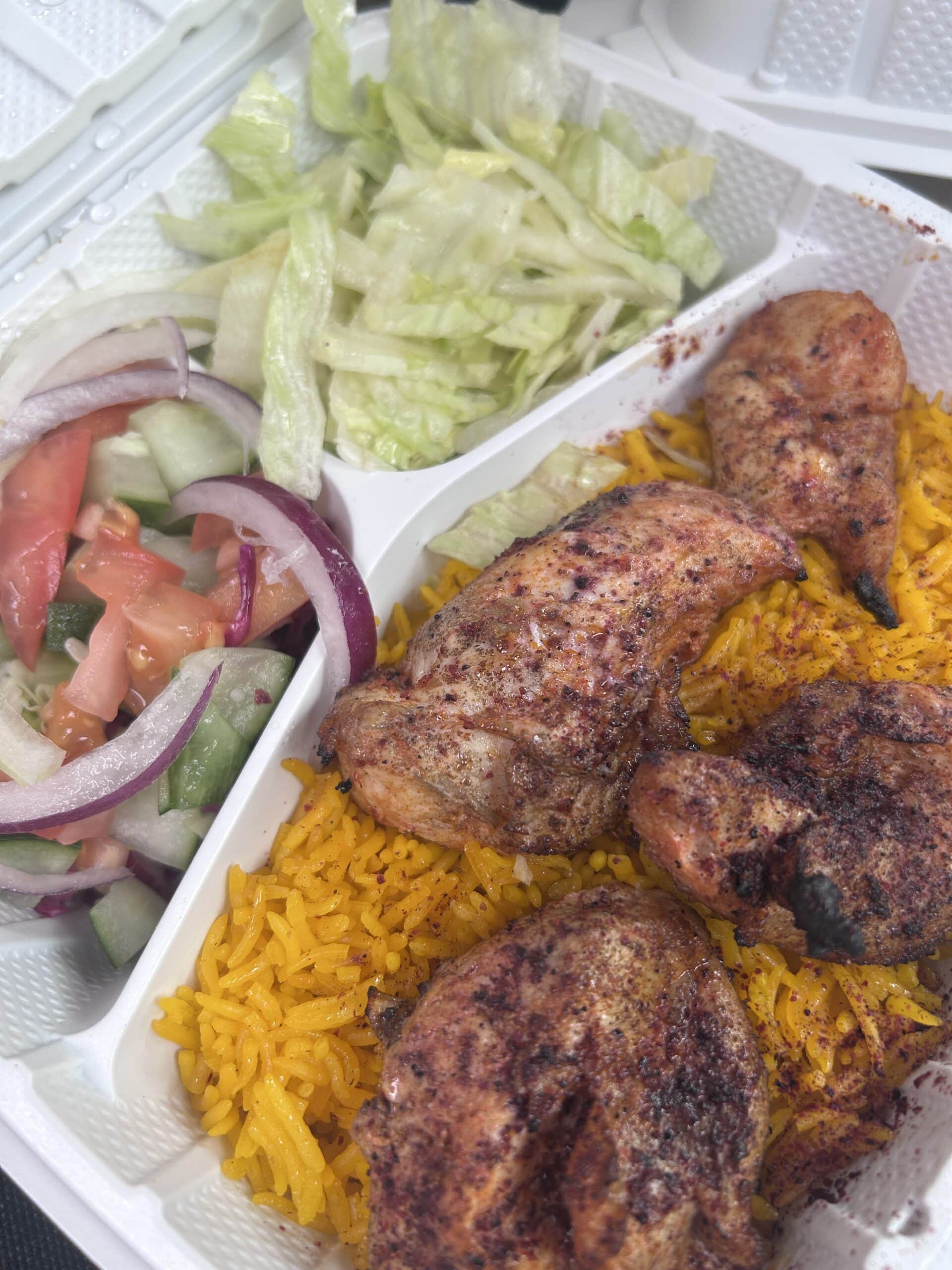 Chicken Tikka platter