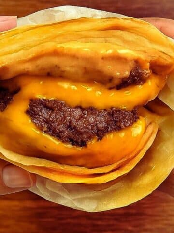dubai viral paratha beef smash burger