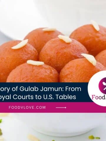 History of Gulab Jamun