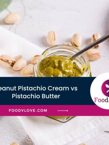 Peanut Pistachio Cream vs Pistachio Butter