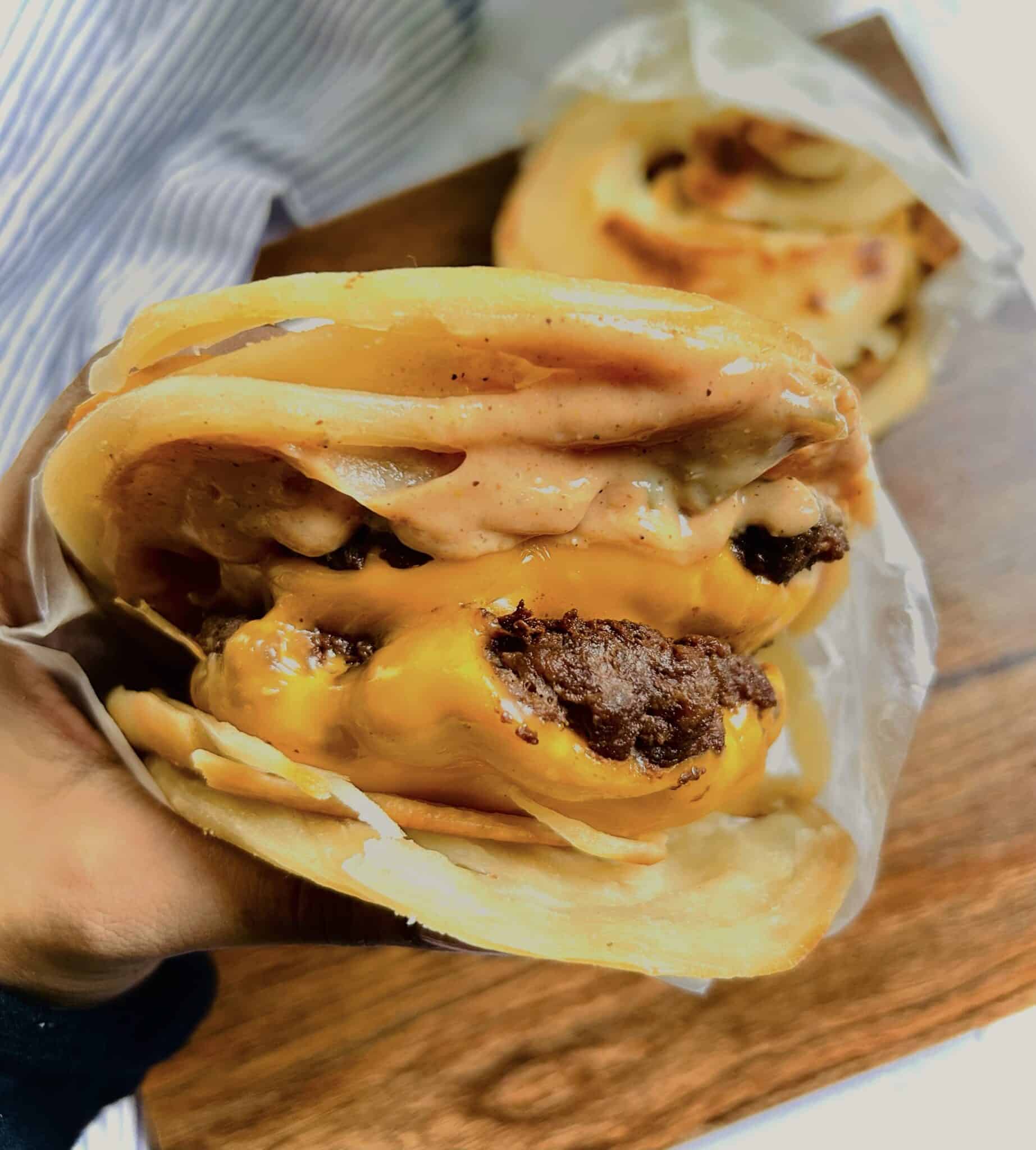 paratha smash burger