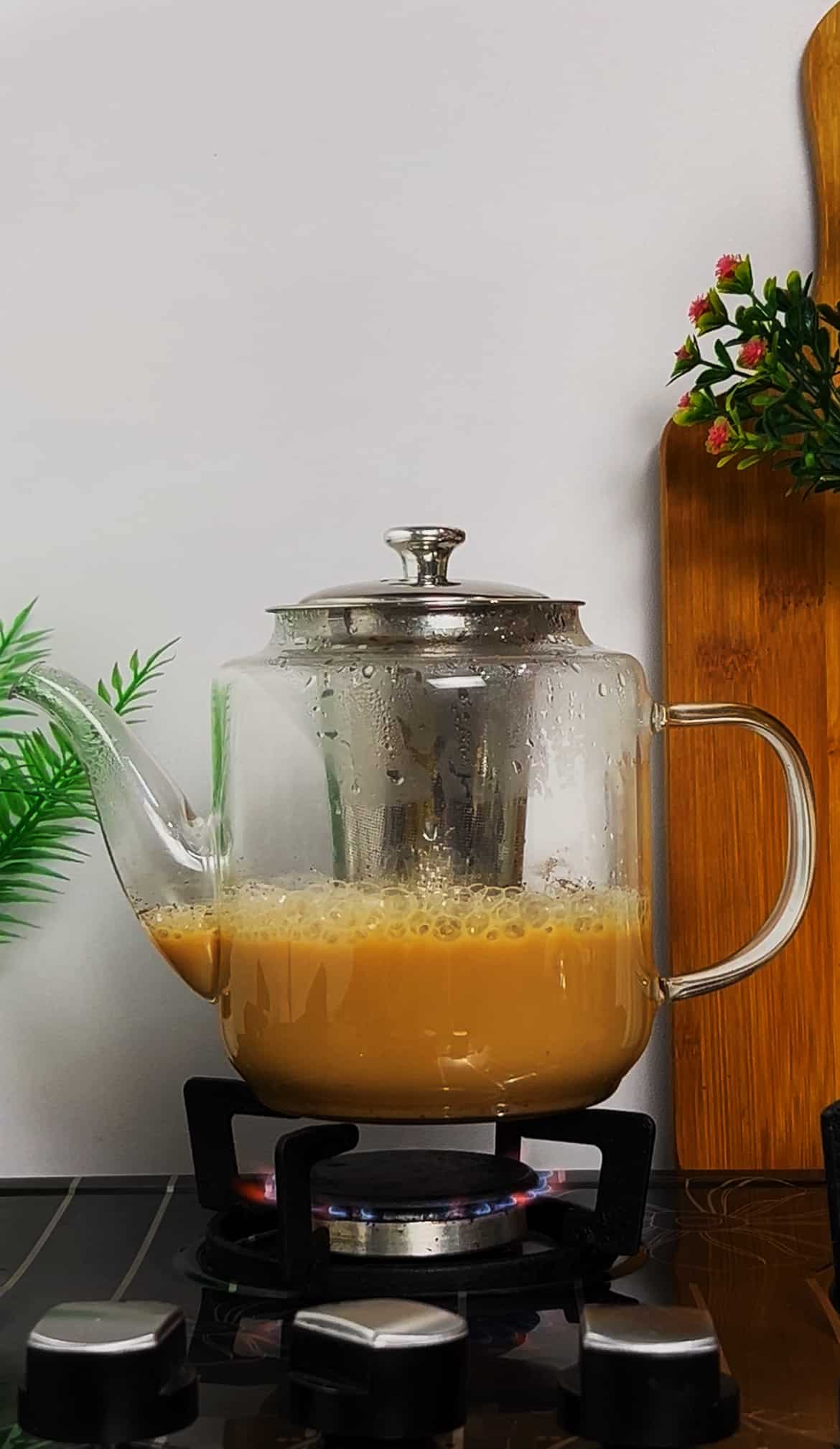 Boil & Pour in the milk