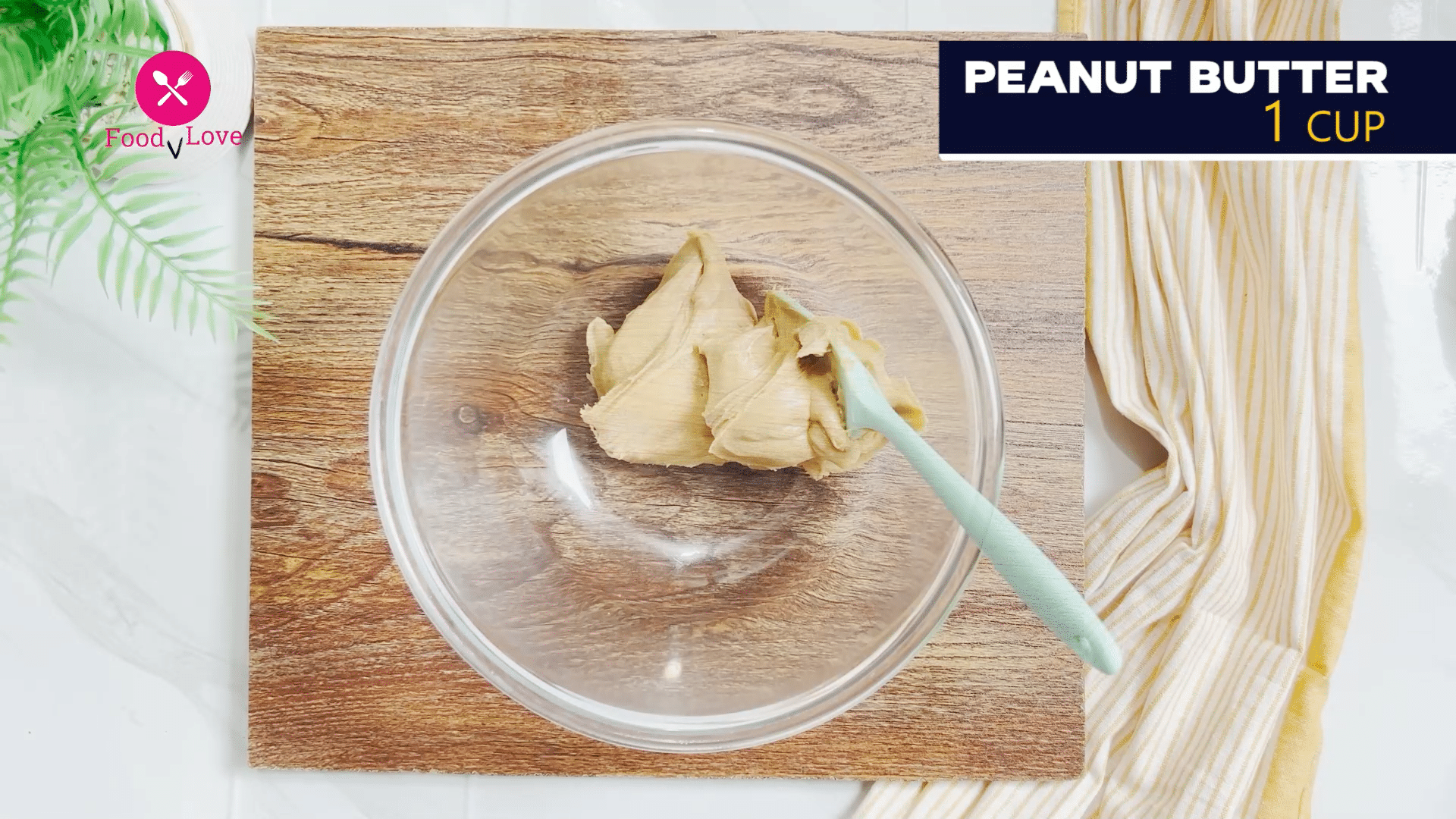peanut butter in a bowl