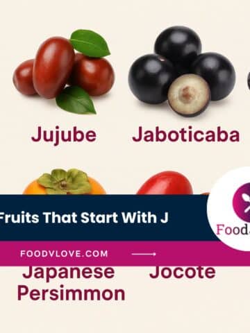 Foods That Start With J