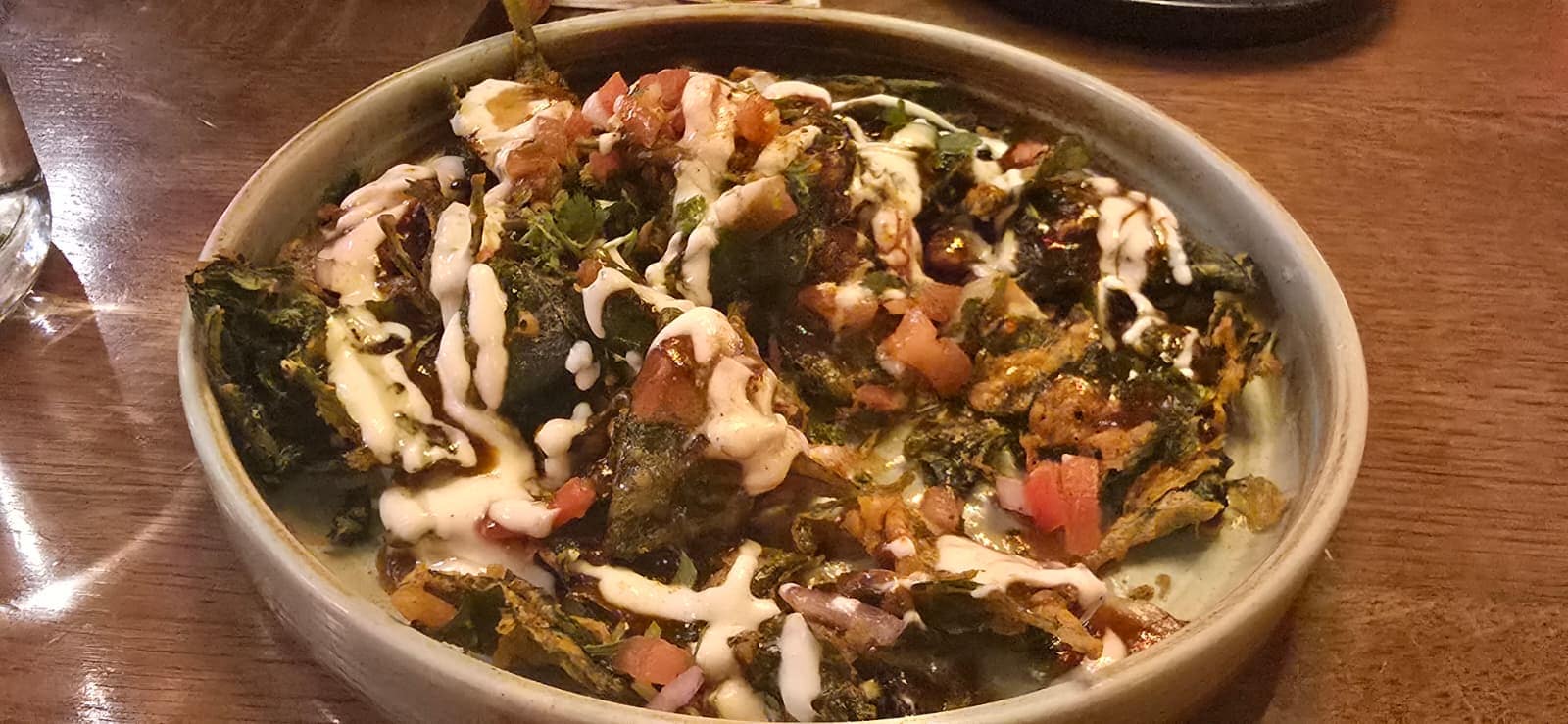 Special Spinach Chaat