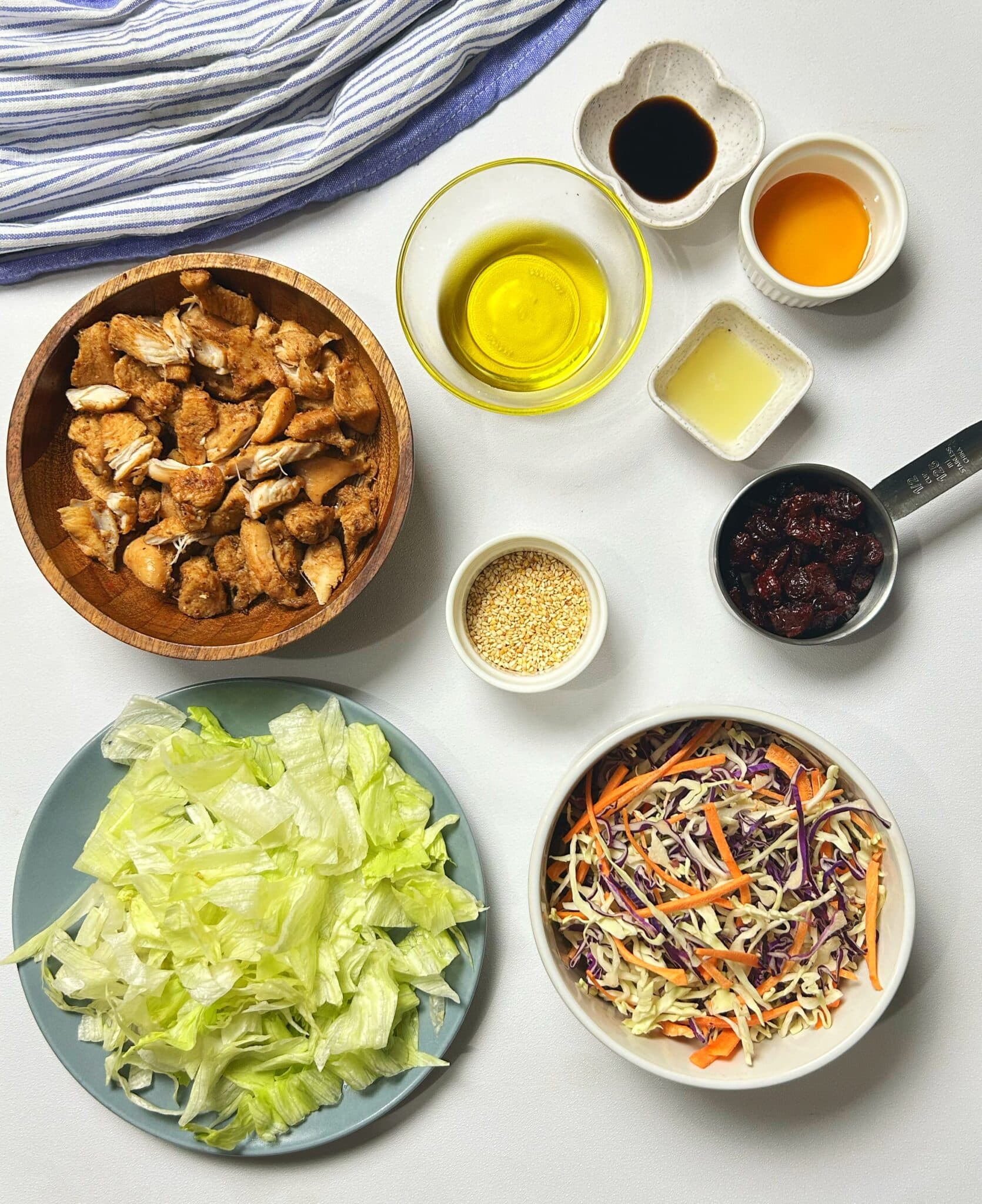 asian cranberry salad ingredients