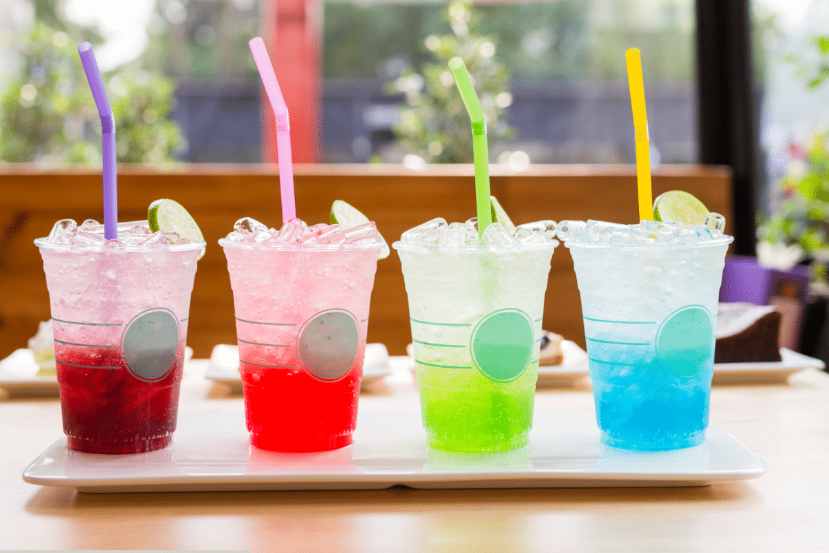 drinks that start with I: Italian Soda